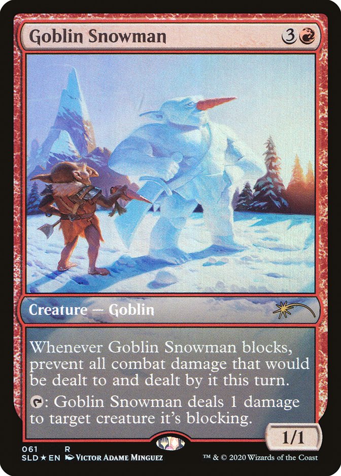 Goblin Snowman [Secret Lair Drop Series] | Local Legends