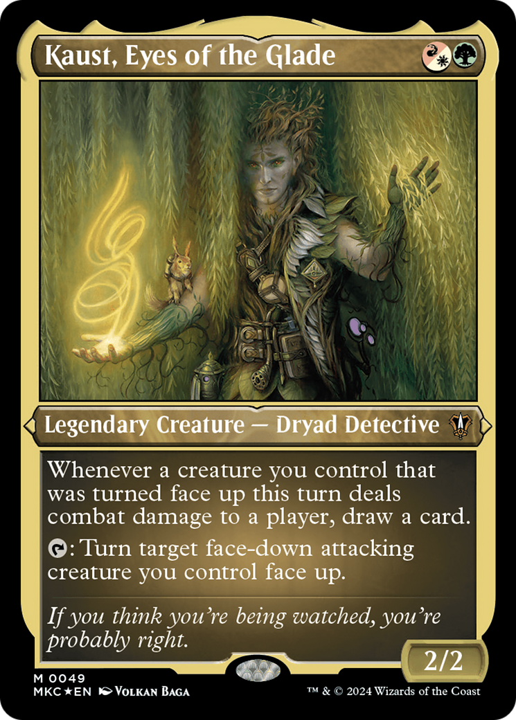 Kaust, Eyes of the Glade (Display Commander) [Murders at Karlov Manor Commander] | Local Legends