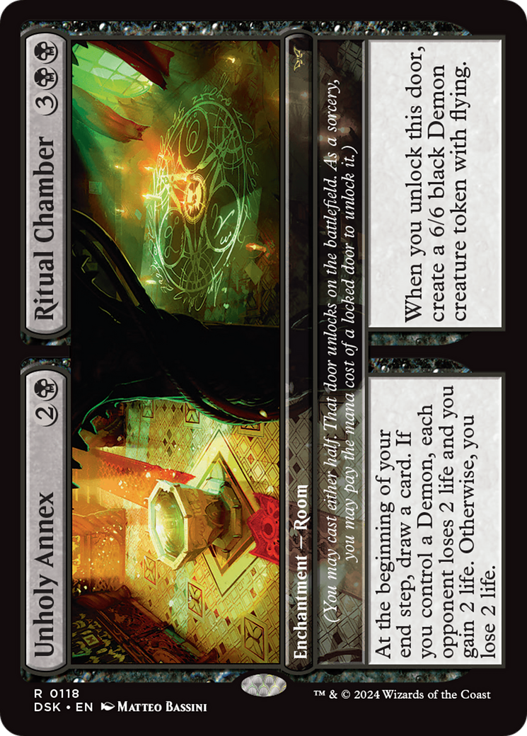 Unholy Annex // Ritual Chamber [Duskmourn: House of Horror] | Local Legends