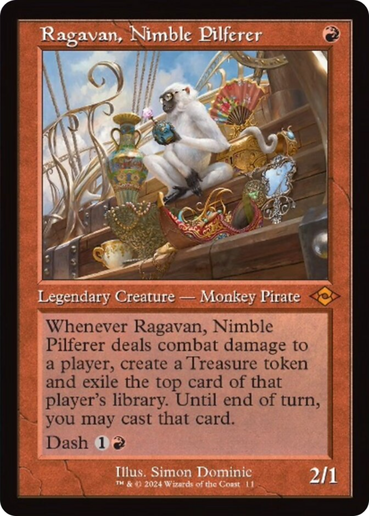 Ragavan, Nimble Pilferer (Retro) [Modern Horizons 2] | Golgari Games