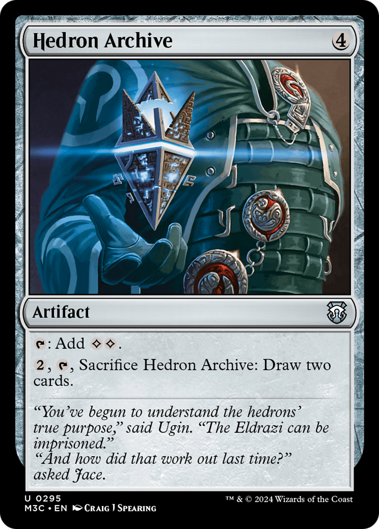 Hedron Archive (Ripple Foil) [Modern Horizons 3 Commander] | Local Legends
