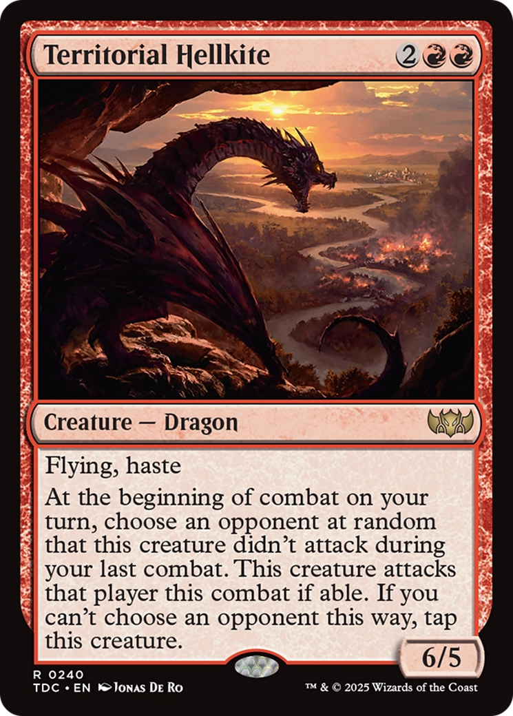 Territorial Hellkite [Tarkir: Dragonstorm Commander] | Local Legends