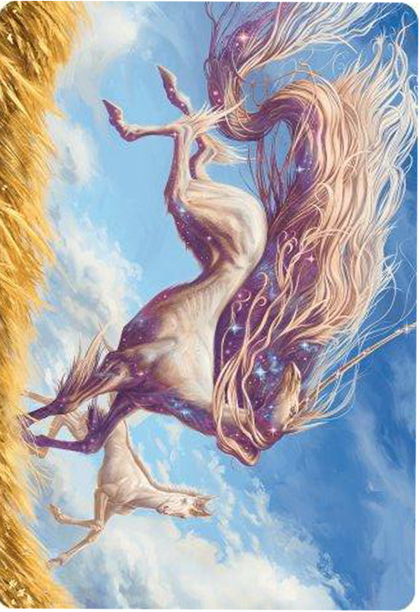 Nyxborn Unicorn Art Card [Modern Horizons 3 Art Series] | Local Legends