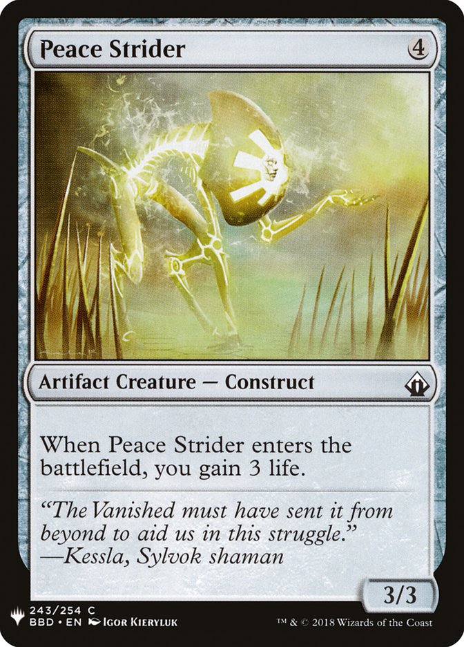 Peace Strider [Mystery Booster] | Golgari Games