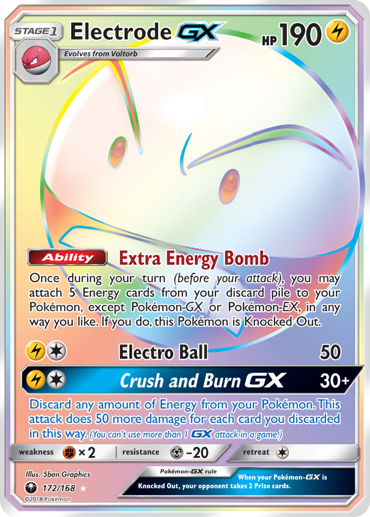Electrode GX (172/168) [Sun & Moon: Celestial Storm] | Local Legends