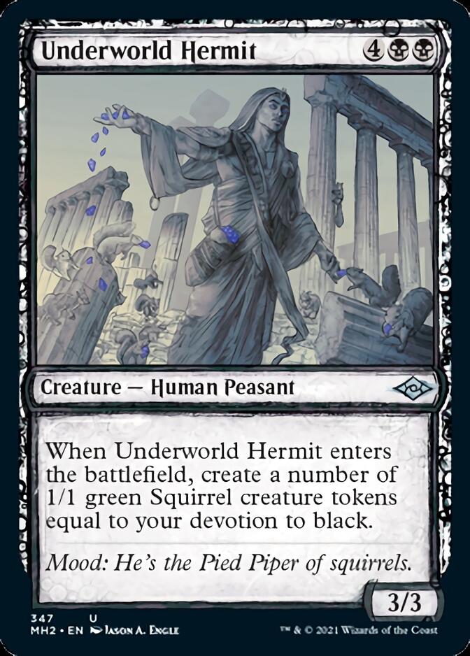 Underworld Hermit (Sketch) [Modern Horizons 2] | Golgari Games