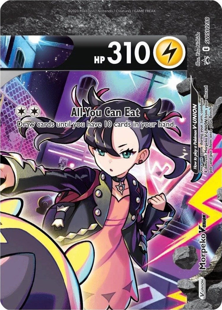 Morpeko V-Union (SWSH288) [Sword & Shield: Black Star Promos] | Local Legends