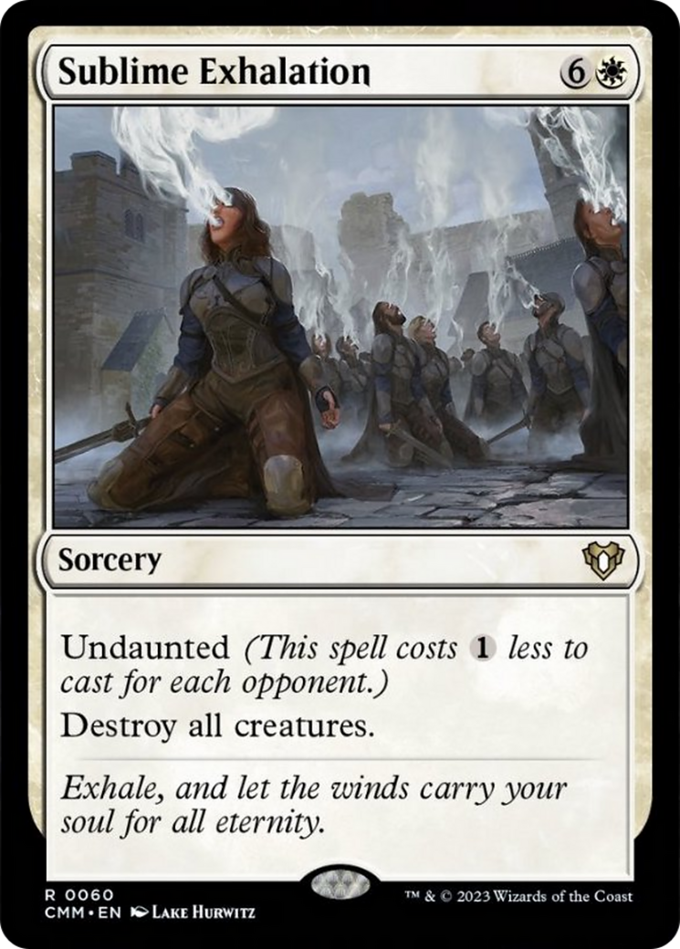 Sublime Exhalation [Commander Masters] | Local Legends