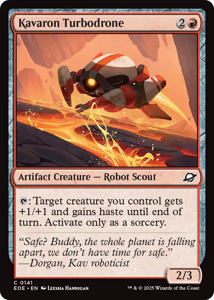 Kavaron Turbodrone [Edge of Eternities] | Local Legends