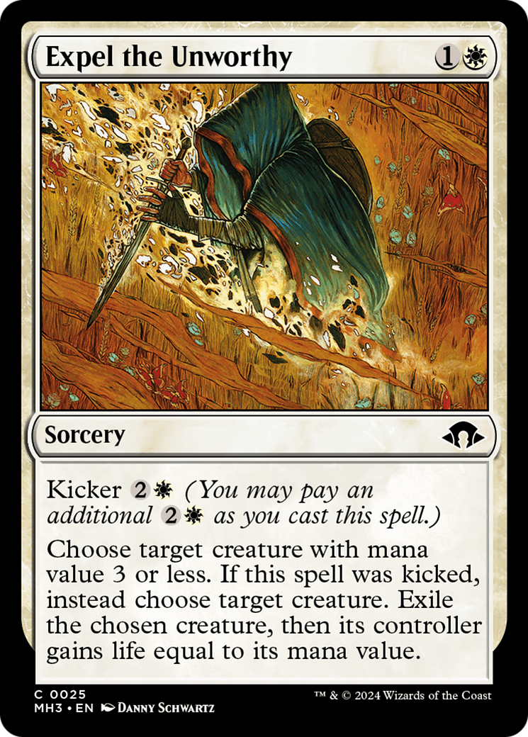 Expel the Unworthy [Modern Horizons 3] | Local Legends