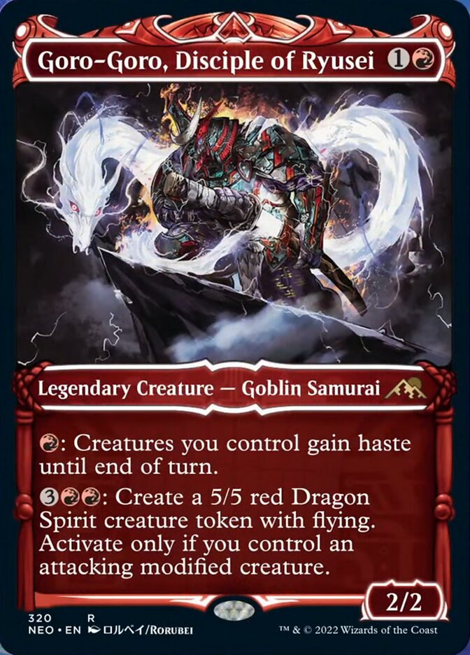 Goro-Goro, Disciple of Ryusei (Showcase Samurai) [Kamigawa: Neon Dynasty] | Local Legends