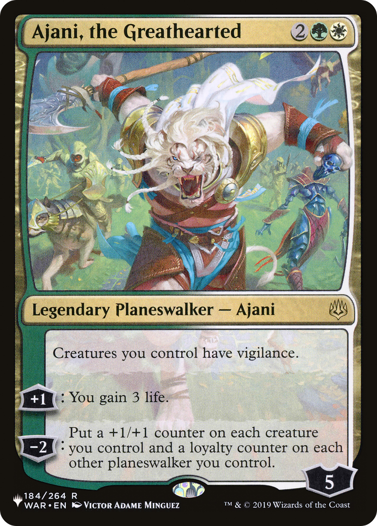 Ajani, the Greathearted [The List] | Local Legends