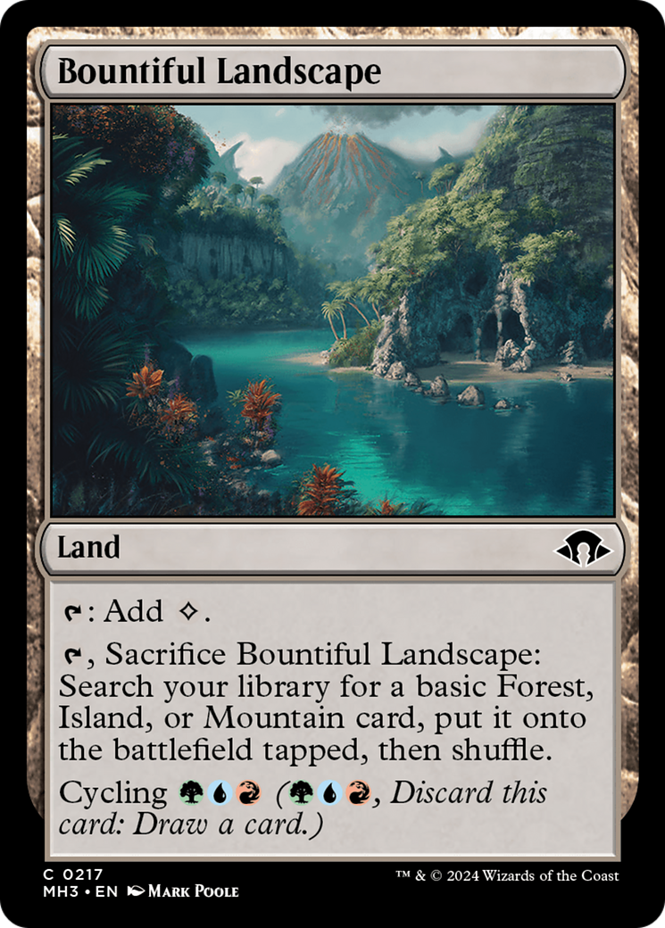 Bountiful Landscape [Modern Horizons 3] | Local Legends