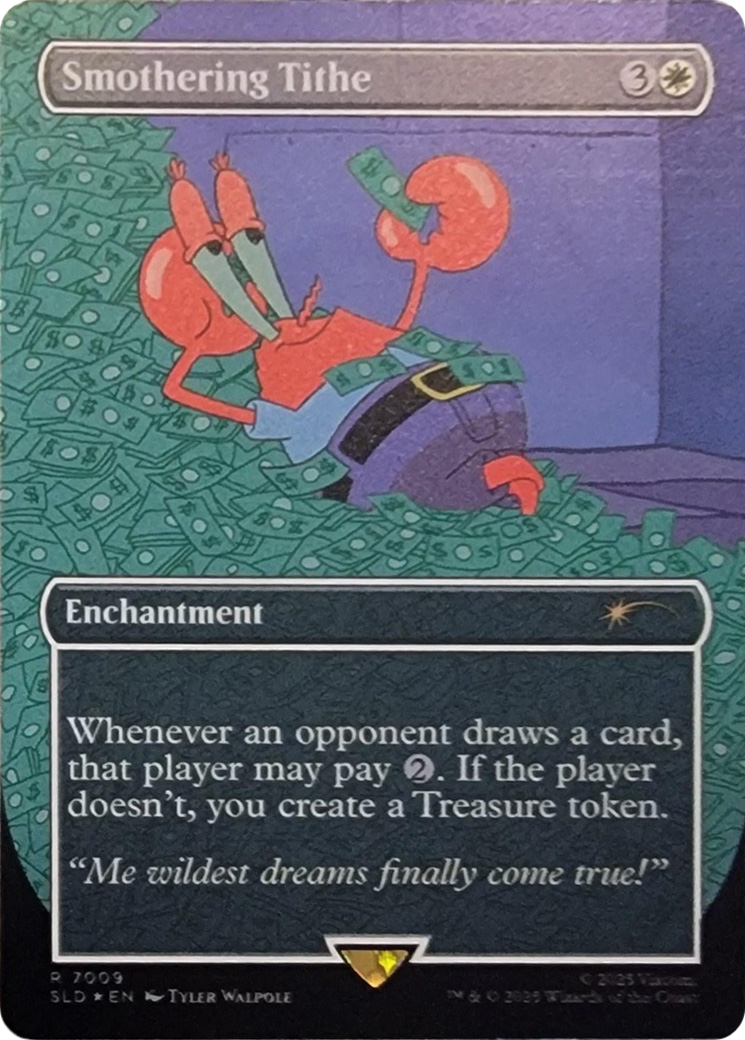Smothering Tithe (7009) (Rainbow Foil) [Secret Lair Drop Series] | Local Legends