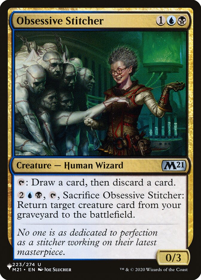 Obsessive Stitcher [The List] | Local Legends
