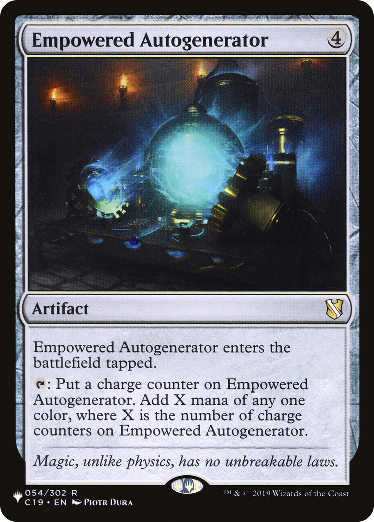 Empowered Autogenerator [The List] | Local Legends