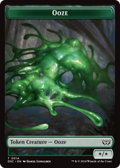 Insect (0011) // Ooze (0014) Double-Sided Token [Duskmourn: House of Horror Commander Tokens] | Local Legends