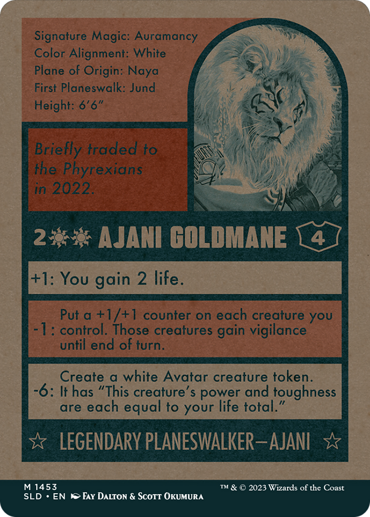 Ajani Goldmane [Secret Lair Drop Series] | Golgari Games