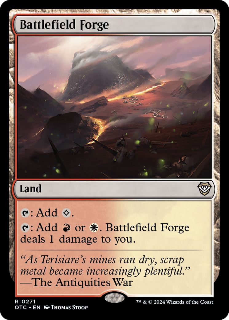 Battlefield Forge [Outlaws of Thunder Junction Commander] | Local Legends