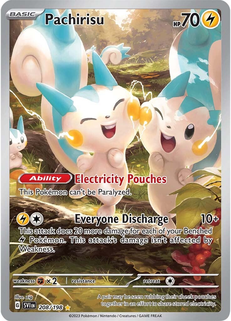 Pachirisu (208/198) [Scarlet & Violet: Base Set] | Golgari Games