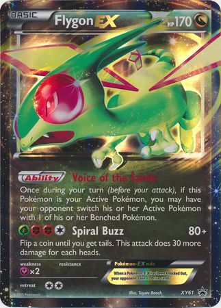 Flygon EX (XY61) (Jumbo Card) [XY: Black Star Promos] | Golgari Games