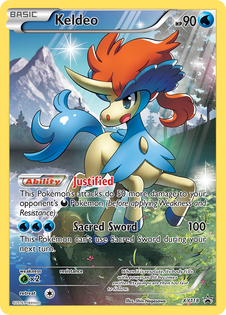 Keldeo (XY118) [XY: Black Star Promos] | Golgari Games