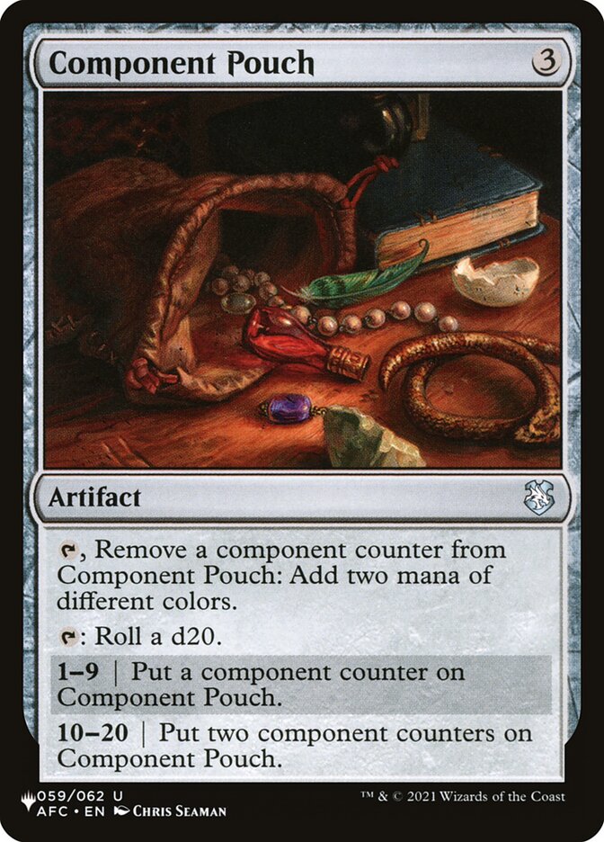 Component Pouch [The List] | Local Legends