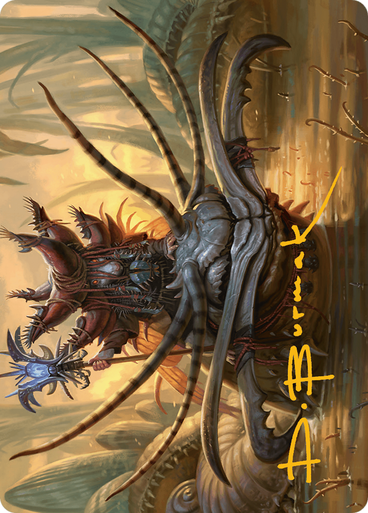Wick's Patrol Art Card (Gold-Stamped Signature) [Bloomburrow Art Series] | Local Legends