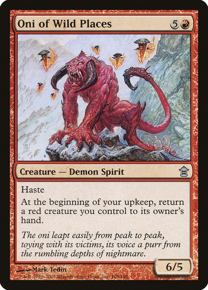 Oni of Wild Places [Saviors of Kamigawa] | Local Legends