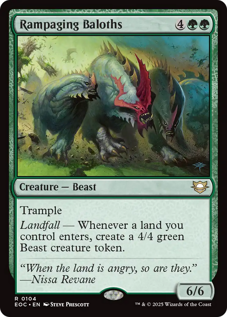 Rampaging Baloths [Edge of Eternities Commander] | Local Legends
