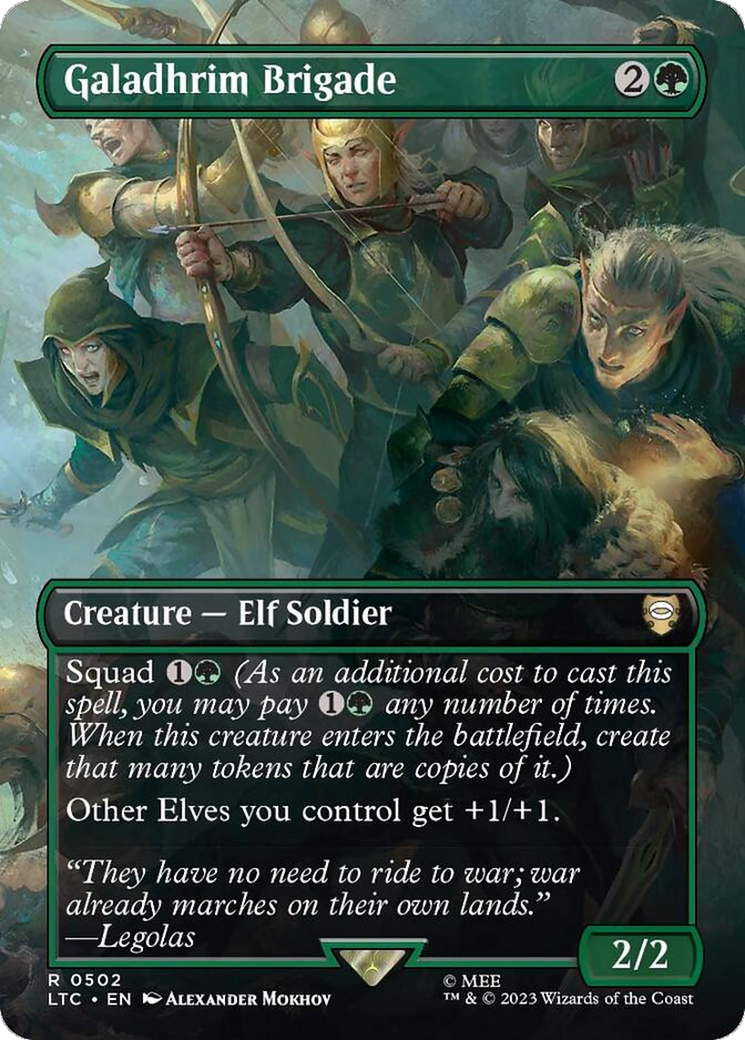 Galadhrim Brigade (Borderless) [The Lord of the Rings: Tales of Middle-Earth Commander] | Local Legends