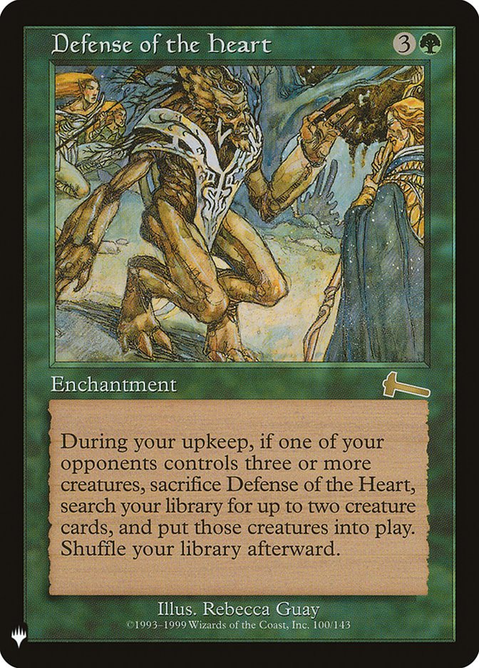 Defense of the Heart [Mystery Booster] | Local Legends