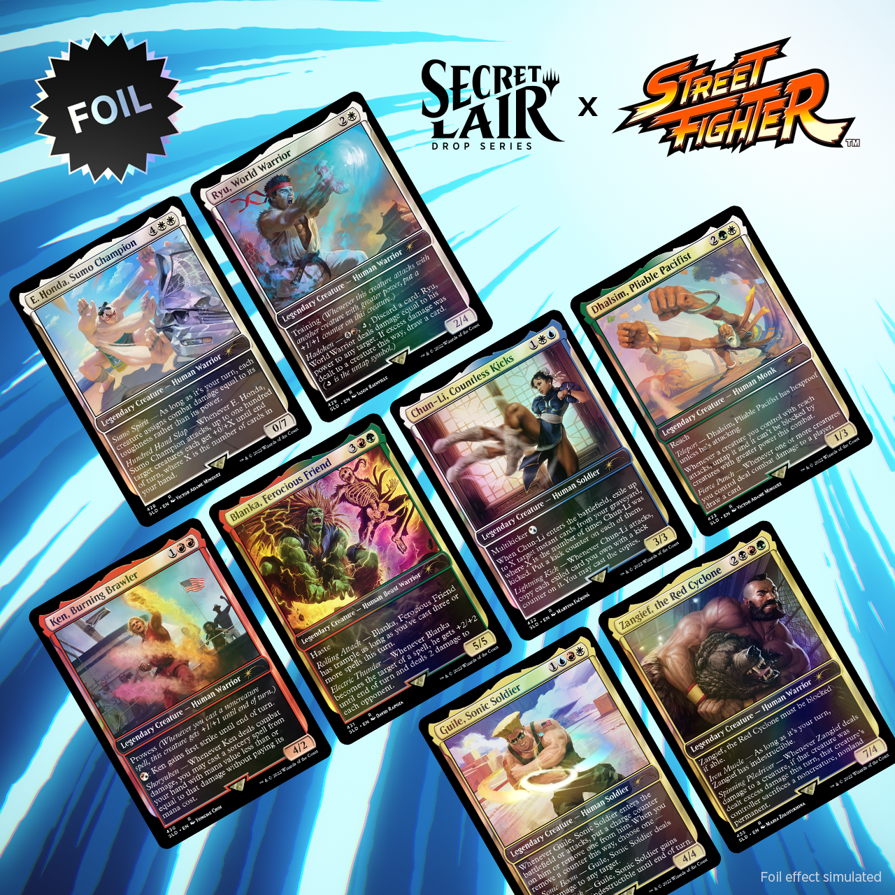Secret Lair: Drop Series - Secret Lair x Street Fighter (Foil Edition) | Local Legends