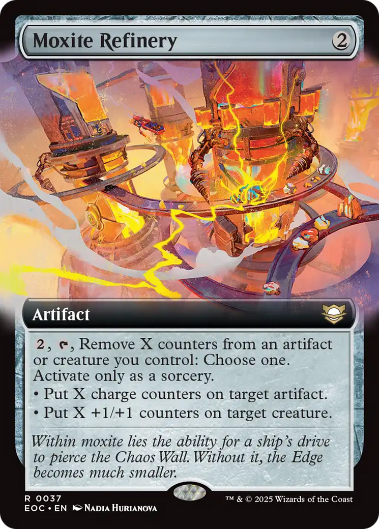 Moxite Refinery (Extended Art) [Edge of Eternities Commander] | Local Legends