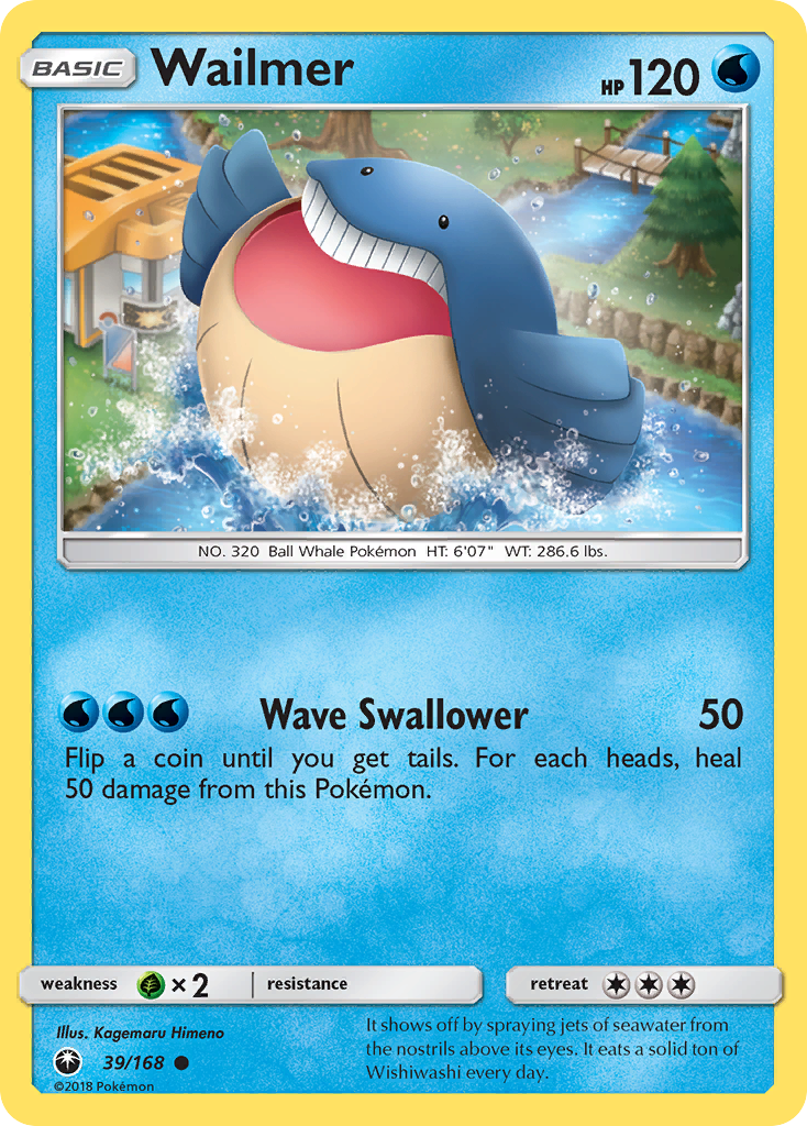 Wailmer (39/168) [Sun & Moon: Celestial Storm] | Local Legends