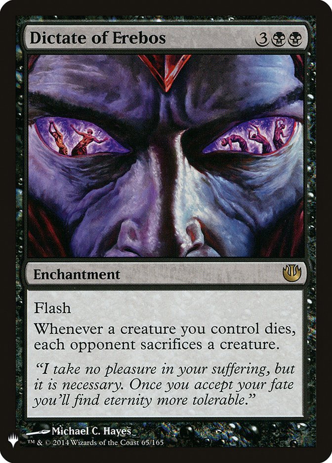 Dictate of Erebos [Mystery Booster] | Local Legends