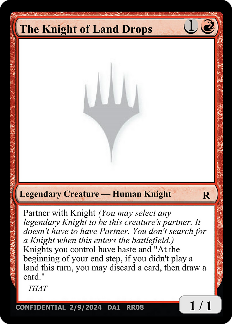 The Knight of Land Drops [Unknown Event] | Local Legends