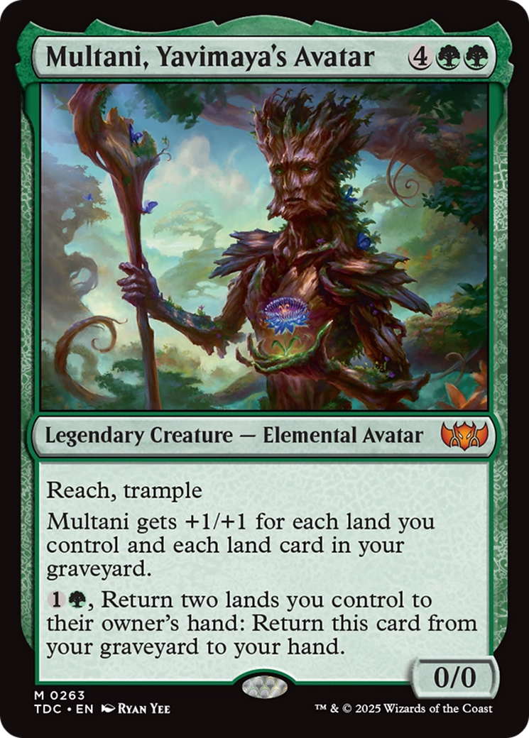 Multani, Yavimaya's Avatar [Tarkir: Dragonstorm Commander] | Local Legends