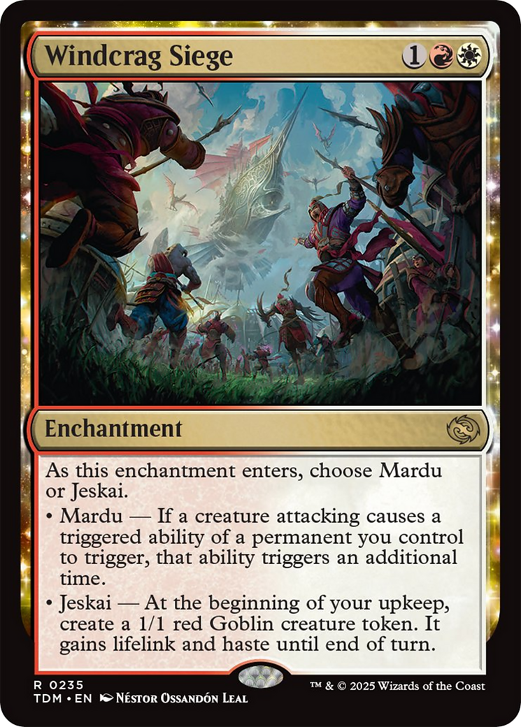Windcrag Siege [Tarkir: Dragonstorm] | Local Legends