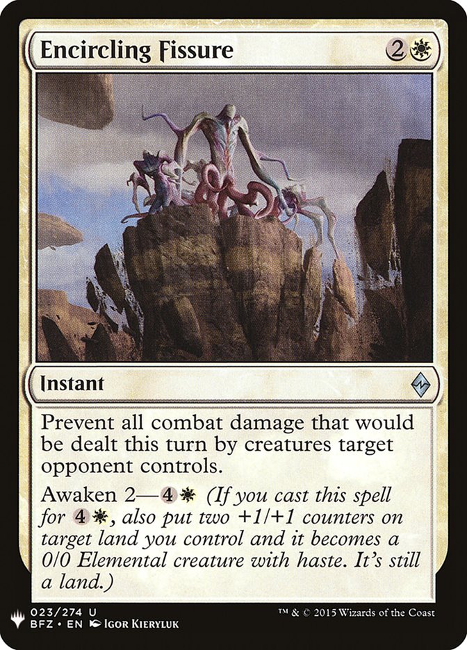 Encircling Fissure [Mystery Booster] | Local Legends