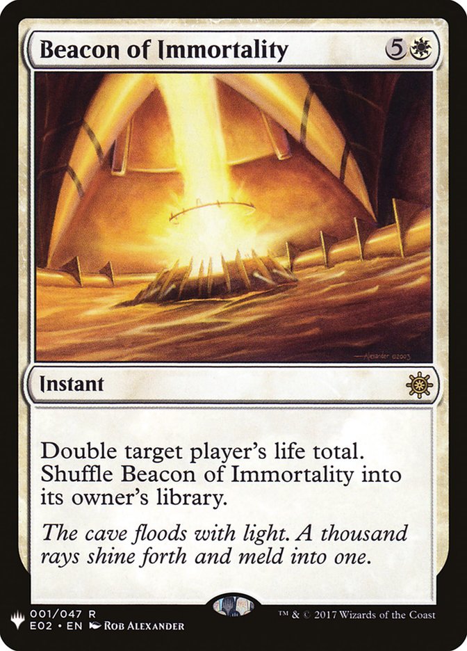 Beacon of Immortality [Mystery Booster] | Local Legends