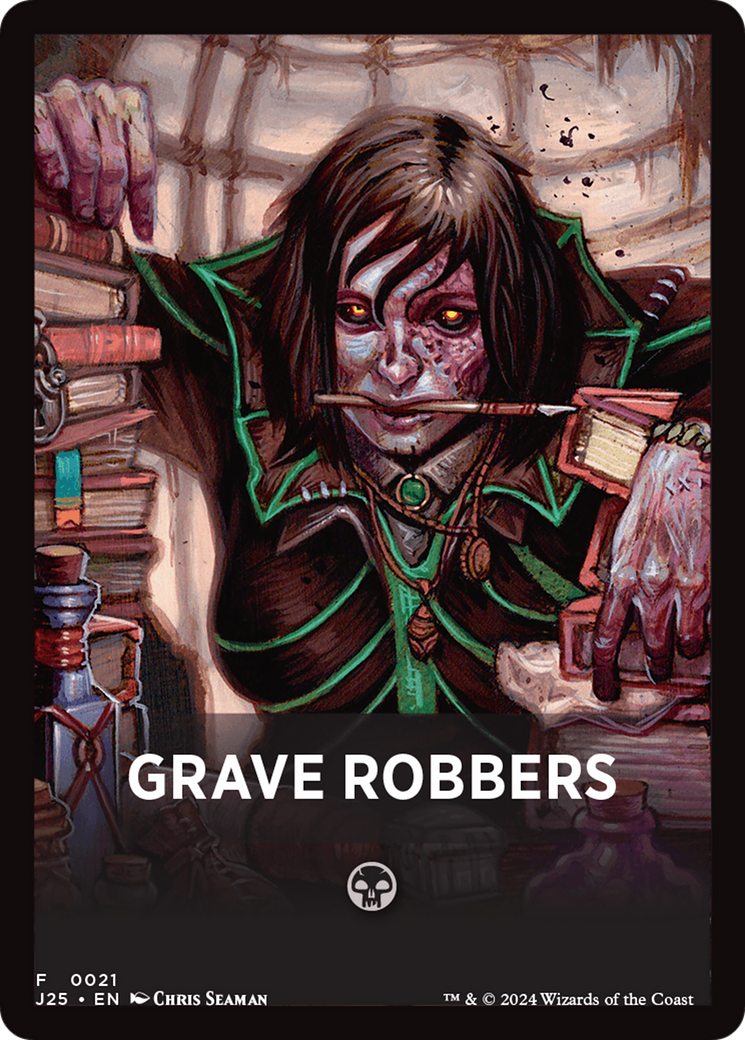 Grave Robbers Theme Card [Foundations Jumpstart Front Cards] | Local Legends