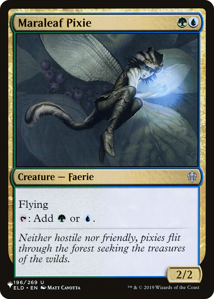 Maraleaf Pixie [The List] | Local Legends