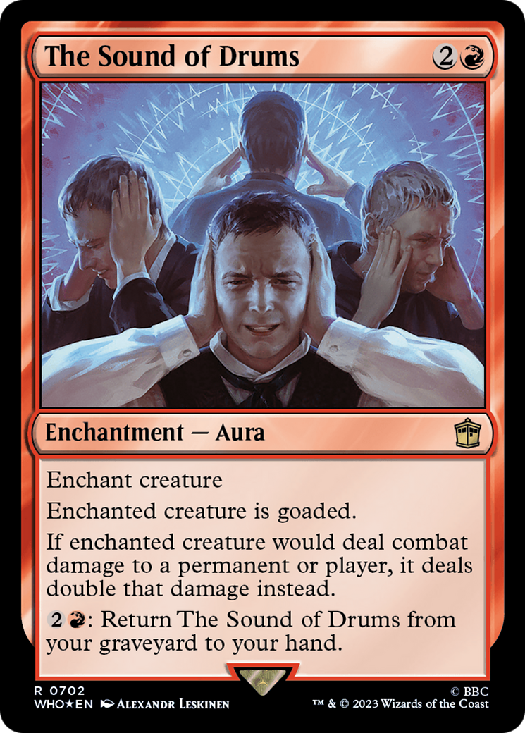 The Sound of Drums (Surge Foil) [Doctor Who] | Local Legends