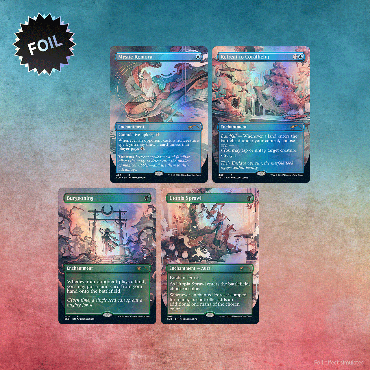 Secret Lair: Drop Series - Special Guest (Kelogsloops - Foil Edition) | Local Legends