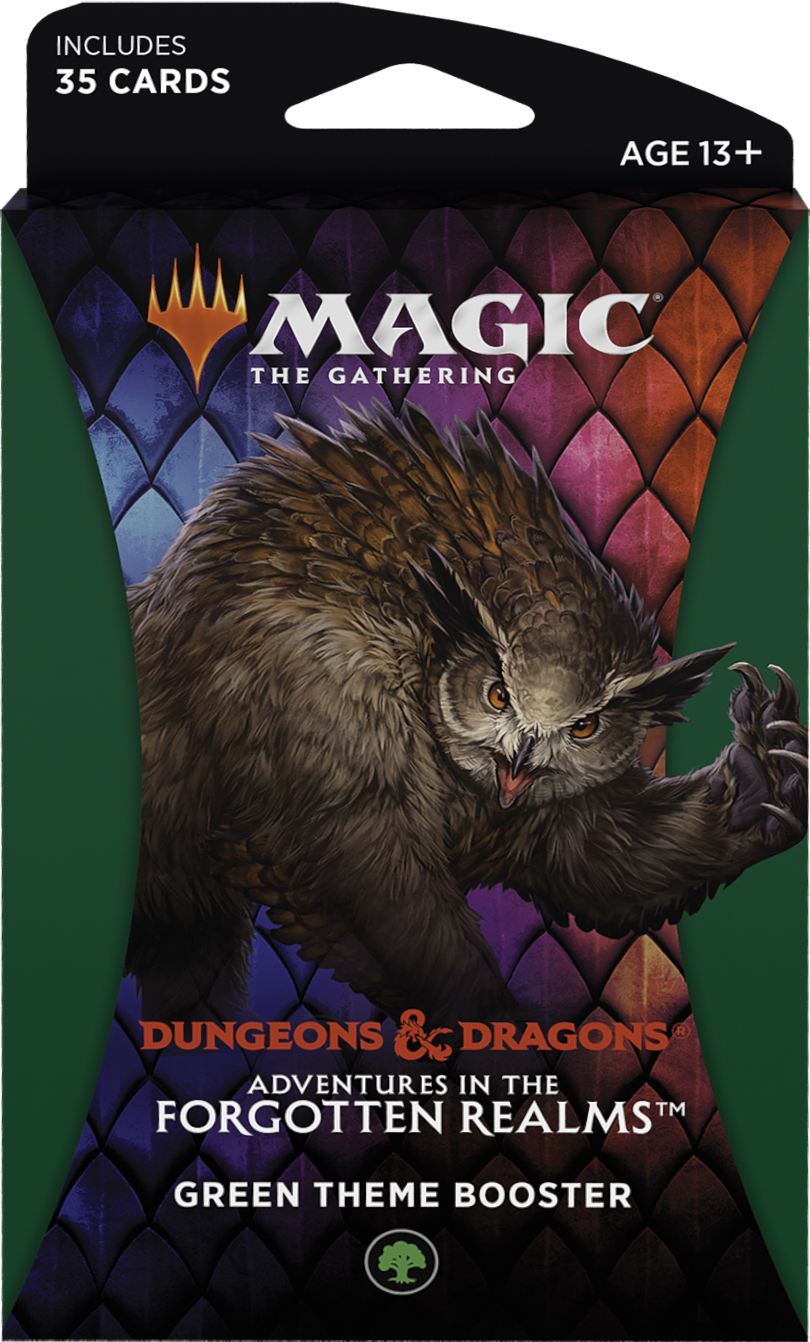 Dungeons & Dragons: Adventures in the Forgotten Realms - Theme Booster (Green) | Local Legends