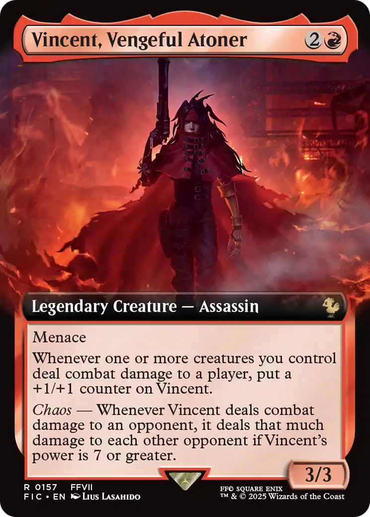 Vincent, Vengeful Atoner (Extended Art) [FINAL FANTASY Commander] | Local Legends