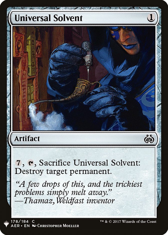 Universal Solvent [Mystery Booster] | Local Legends