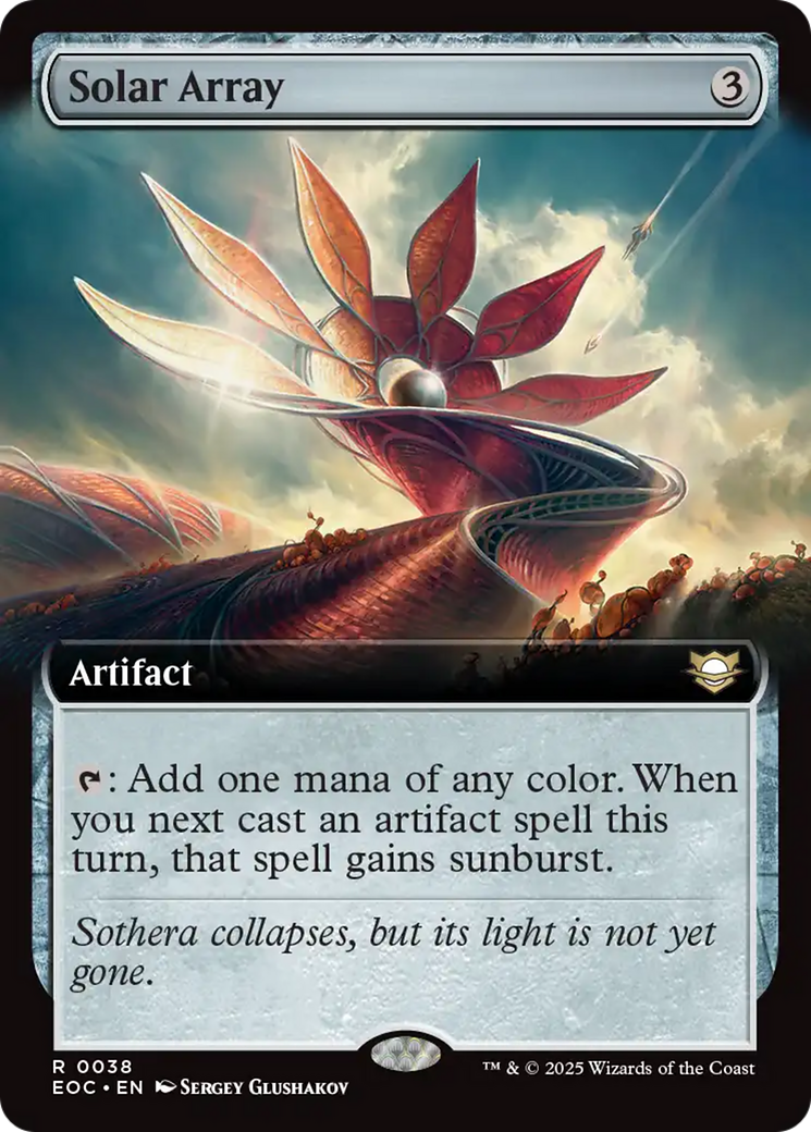 Solar Array (Extended Art) [Edge of Eternities Commander] | Local Legends