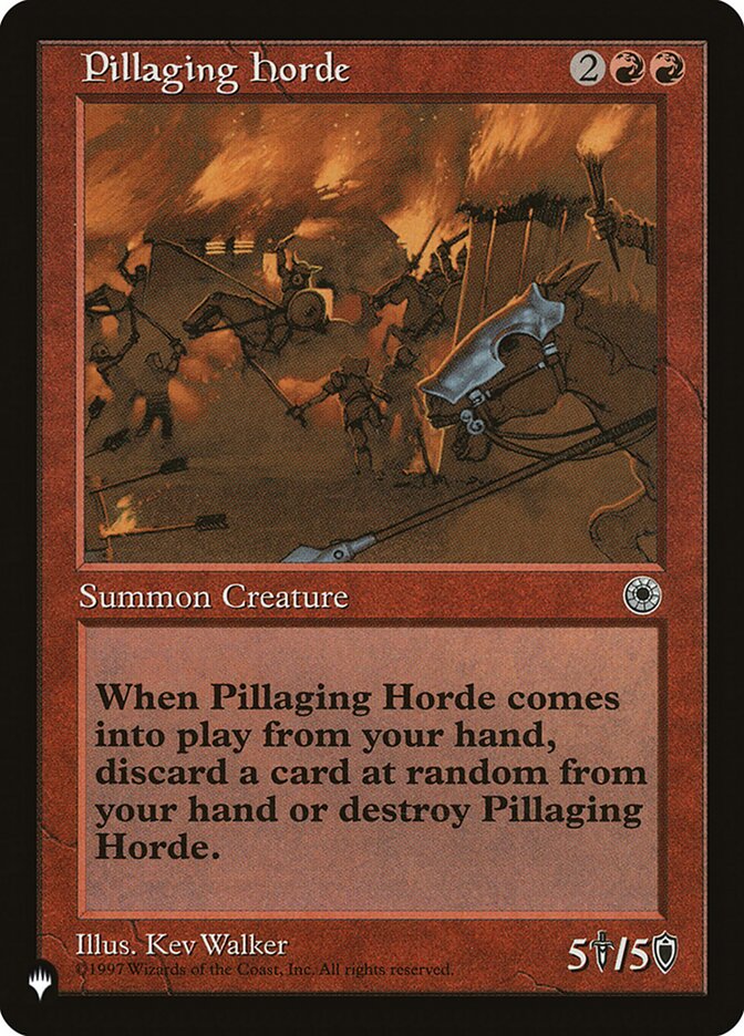 Pillaging Horde [The List] | Golgari Games